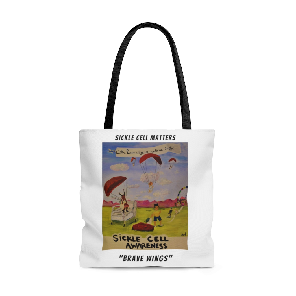 The Sickle Cell Warrior 2021 Special Edition Tote Bag “Brave Wings”