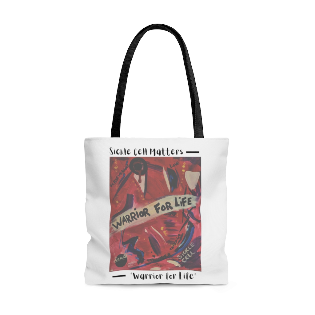 The Sickle Cell Warrior 2021 Special Edition Tote Bag “Warrior For Life”