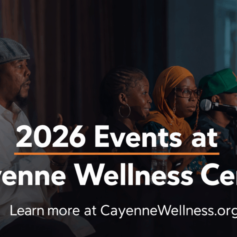 Cayenne Wellness Center Website Cover Events 2026