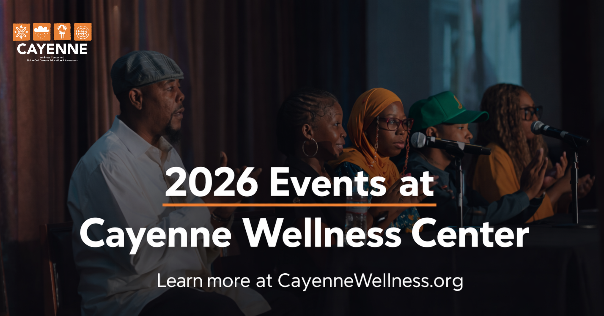 Cayenne Wellness Center Website Cover Events 2026